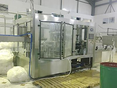 Линия для розлива газированных напитков производительностью 10000 бут/час в Алжире 
